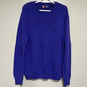 Chaps Vintage Purple Sweater size L